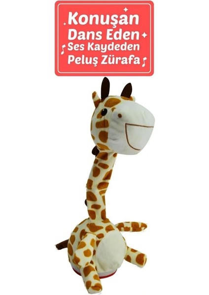 Buğz 50109 40 cm Konuşan Şaşkın Zürafa -Hly fiyatları