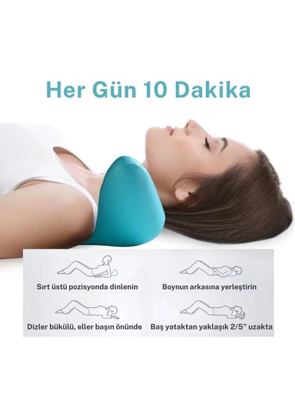 Boyun ve Omuz Gevşetici, Servikal Traksiyon Cihazı Akupunktur Boyun Omuz Sırt Desteği Masaj Yastığı, Boyun Sedye Masajı fiyatları