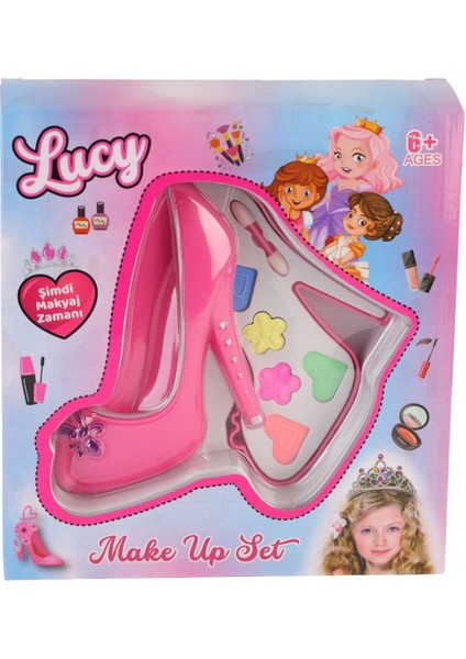 LMN212 Ayakkabılı Kutulu Tekli Makyaj Seti
