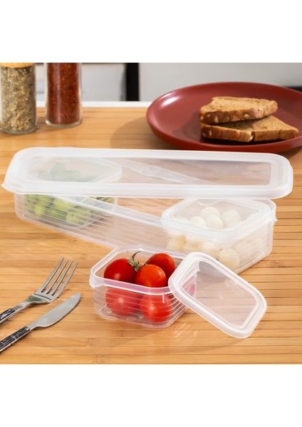 4368 Freshlock Vakumlu Kahvaltılık Çok Amaçlı Saklama Kabı Kahvaltı Seti modelleri