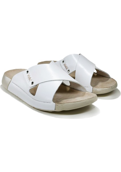 Kadın Çapraz Bantlı Hakiki Deri Terlik fırsatları