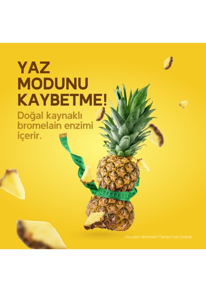 Bromelain-Papain-L-Sistin İçeren Gıda Takviyesi indirimleri