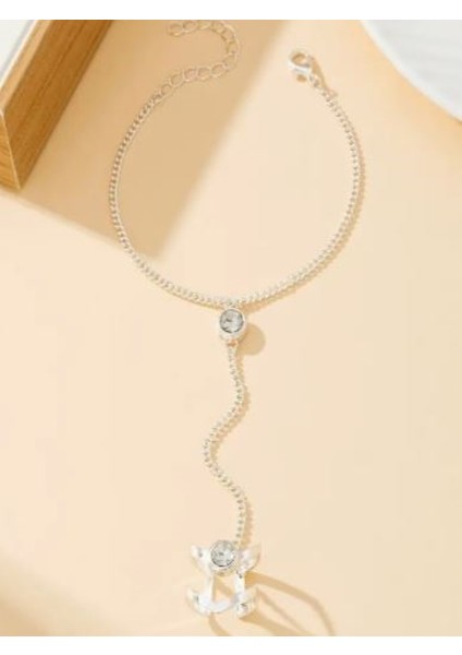 Gümüş Rengi Taşlı Şahmeran fırsatları