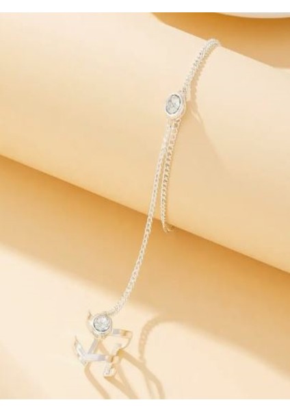 Gümüş Rengi Taşlı Şahmeran indirimleri