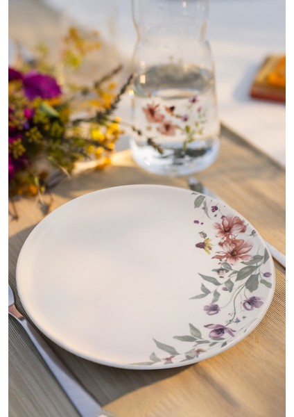 Darrel Seramik 4'lü Servis Tabağı Seti 25,5 cm