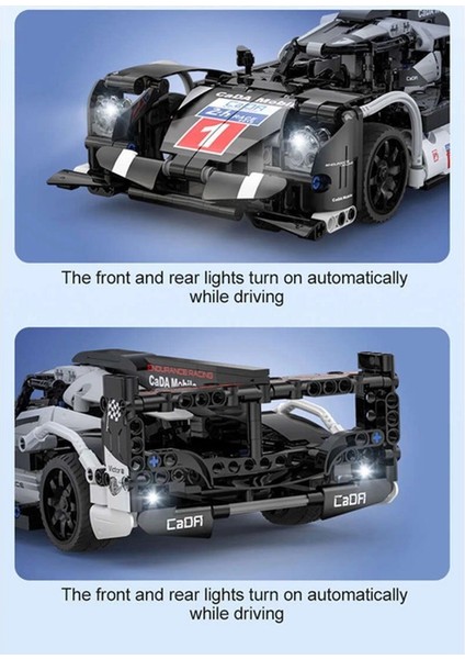 Buğz C51307W Cada Gt Sport Araba Blok Seti 427 Parça -Vagon Life fırsatları