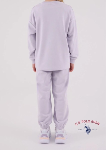 Kız Çocuk Lisans Detaylı & Pamuklu Eşofman Takımı L1.USP.230.0.001 indirimleri