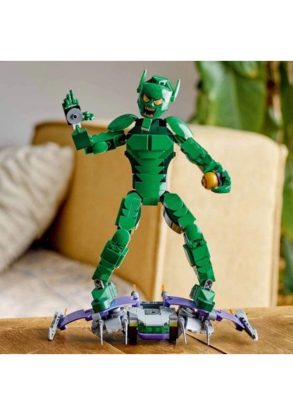 Buğz LEGO Marvel Green Goblin Yapım Figürü 76284 modelleri