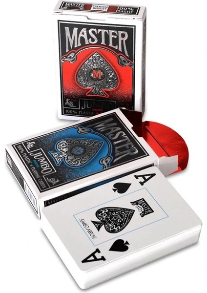 Buğz Master Jumbo Arrow Plastik Oyun Kağıdı