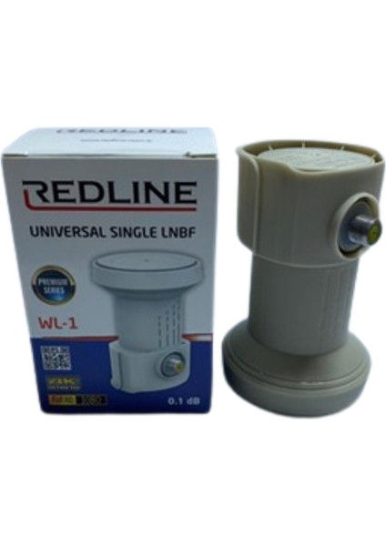 Wl-1 4K Ultra Hd Universal 0.1 Db Tekli Lnb Yüksek Sinyal Gücü Uydu Alıcı Uyumlu