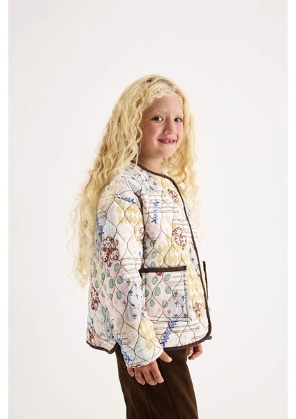 Nola Patch Desenli Kapitone Ceket fiyatları