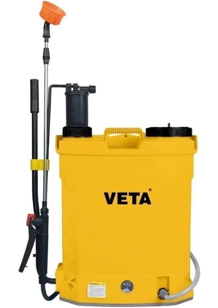 16AK Akülü ve Kollu 8 Ah 16 Lt Ilaçlama Makinesi