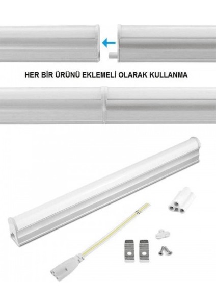 Cata CT-2469 T5 Ledli Bant Armatür 20W Beyaz Işık 170CM fiyatları
