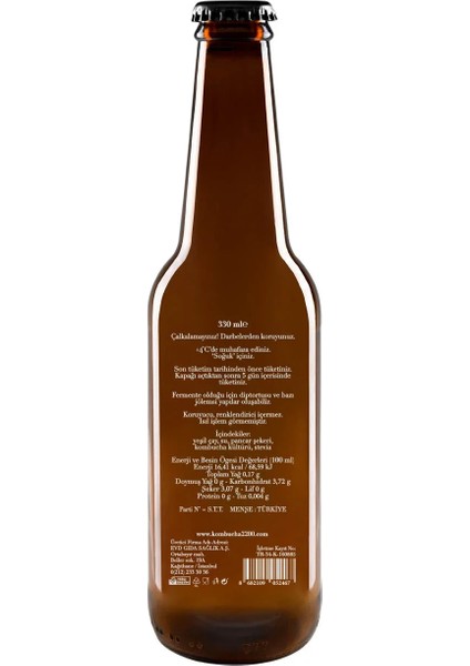 Buğz Kombucha 2200 Sade Fermente Yeşil Çay (330 Ml) fiyatları