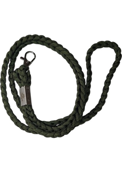 Telefon Boyun Askısı Haki Paracord Örgü Tüm Kılıflara Uyumlu