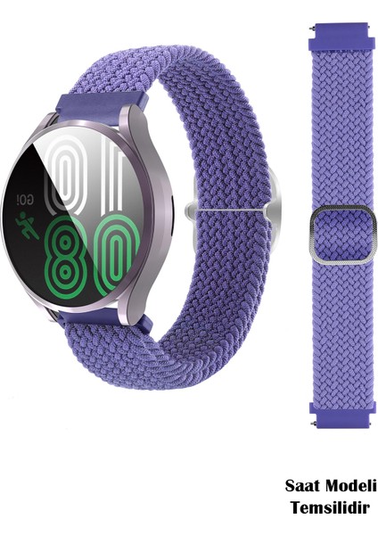 Samsung Galaxy Watch 46MM / Galaxy Watch 3 45MM / Gear S3 Uyumlu Tokalı Kordon