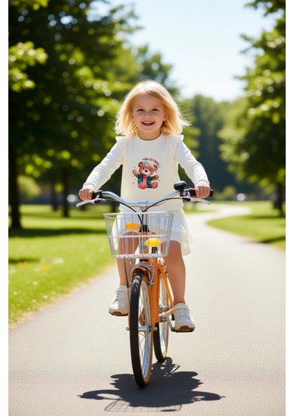 Kız Çocuk Sevimli Ayıcık Baskılı Waffle Örme Alt Üst Takım Kaliteli Şık Rahat fiyatları