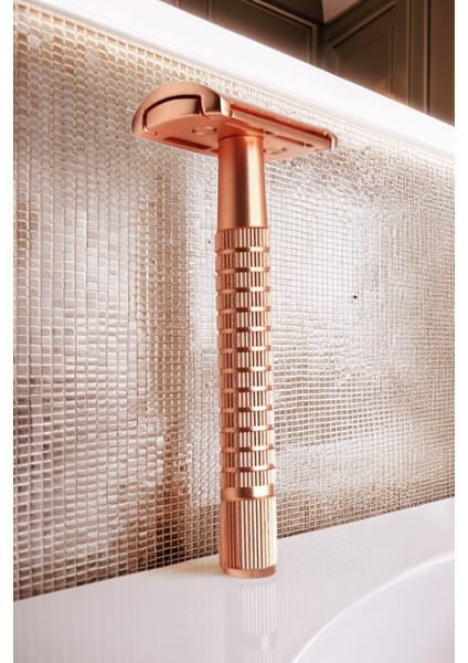 S18 Full Metal Manuel Tıraş Makinesi + 5 Adet Platinum Yaprak Jilet