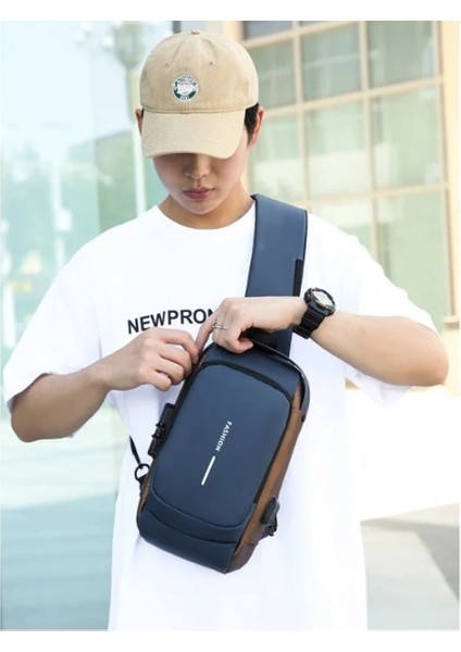 Buğz Powerbank Destekli Erkek Ön Göğüs Çantası fırsatları