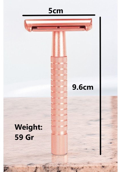 S18 Full Metal Manuel Tıraş Makinesi + 5 Adet Platinum Yaprak Jilet