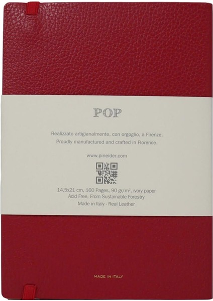 Defter Pop 14,5X21 cm Fire Kırmızı Gold CNLL002M601 fiyatları