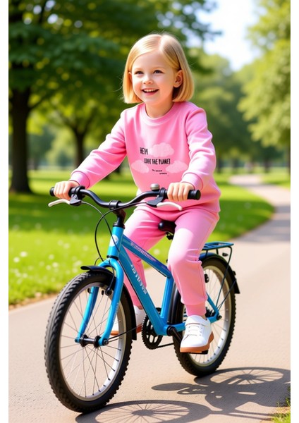 Kız Çocuk Pamuklu Baskılı Regular Örme Alt Üst Takım Konforlu ve Şık Günlük Giyim Kaliteli fiyatları