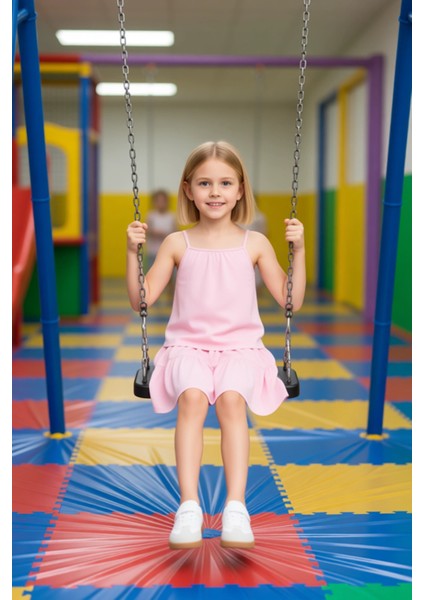 Kız Çocuk Pamuklu Askılı Atlet ve Etek Takımı Konforlu Günlük Giyim Kaliteli Şık Rahat modelleri