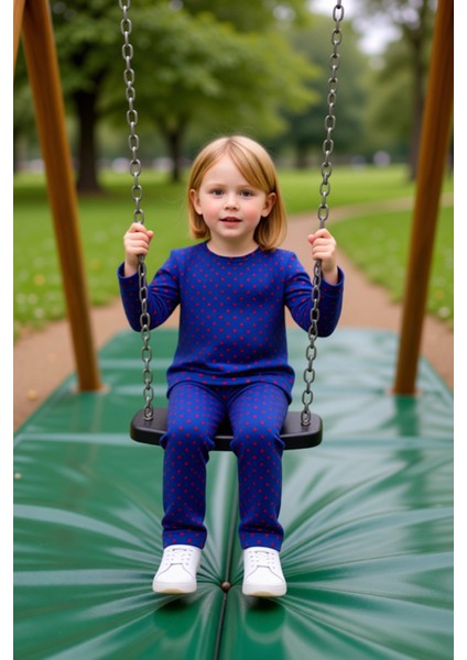 Çocuklar Için Rahat ve Şık Pijama Takımı Pamuklu Dokusuyla Konforlu Geceler Vadediyor Kaliteli