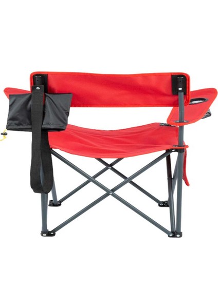 Camper Katlanabilir Kamp Piknik Sandalyesi Kırmızı fiyatları