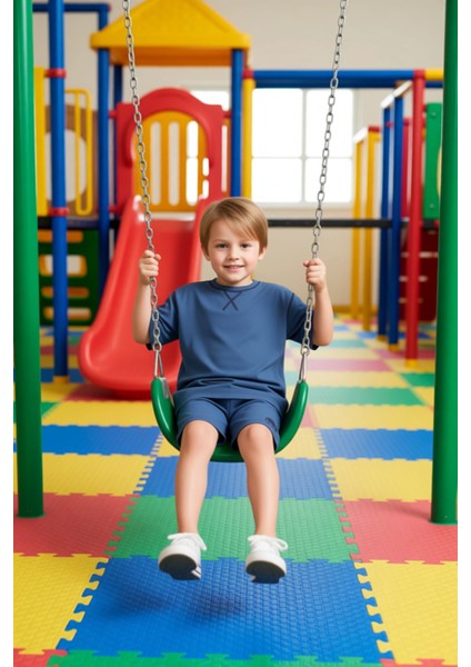 Erkek Çocuk Pamuklu Örme T Shirt ve Şort Takımı Kaliteli Şık Rahat Günlük