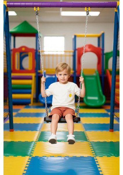 Erkek Çocuk %100 Pamuklu Bisiklet Yaka Kısa Kollu Tişört ve Şort Takımı Kaliteli Şık Rahat modelleri