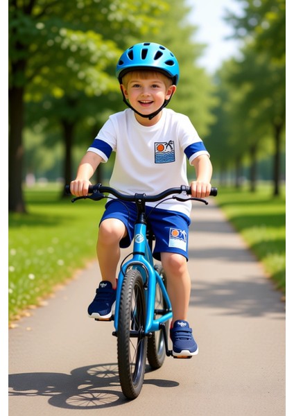 Erkek Çocuk Pamuklu Baskılı Gömlek Yaka Kısa Kollu Üst ve Şort Takımı Kaliteli Şık Rahat fırsatları