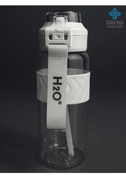 H2O Kilitli Kapaklı Tritan Suluk 1000 ml Bpa Içermez, Sızdırmaz, Dayanıklı Spor ve Günlük Matara fiyatları