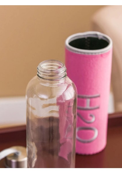 H2O Peluş Kılıflı Cam Matara 600 ml fiyatları