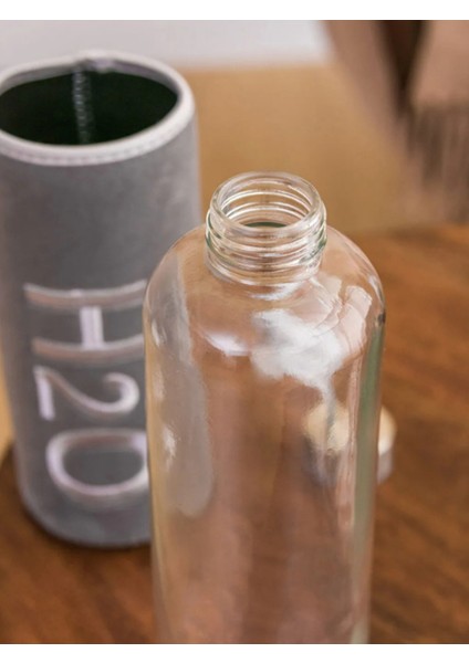 H2O Peluş Kılıflı Cam Matara 600 ml fiyatları