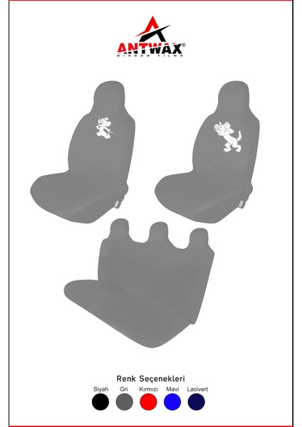 Tom ve Jerry Baskılı Şirin Universal Araca Özel Oto Koltuk Kılıfı Pro fiyatları