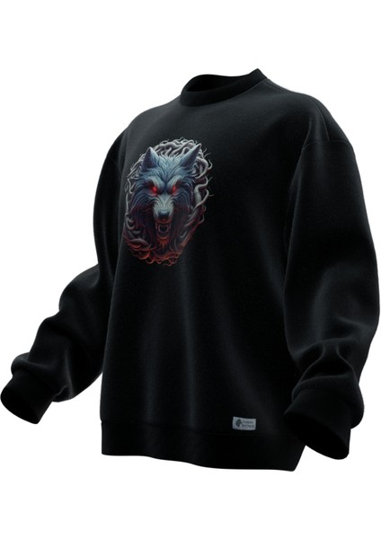 Bozkurt V1 Baskılı Oversıze Sweatshırt (Unısex) fiyatları