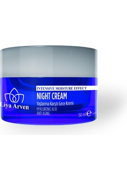 Liya Arven Yaşlanma Karşıtı Gece Kremi - 50ML
