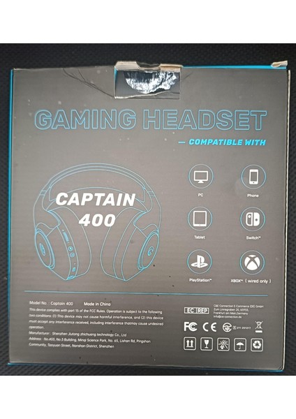 Oyuncu Kulaklığı Captain 400 ,kulak Üstü Kulaklık indirimleri