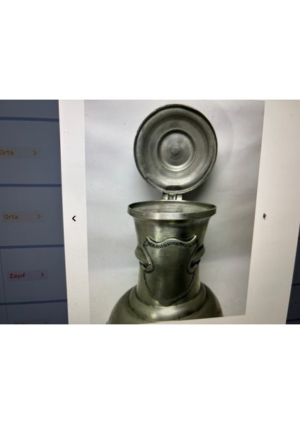 Alman Zin Obje - 19,5 cm Boyunda modelleri