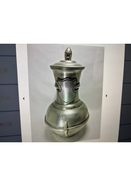 Alman Zin Obje - 19,5 cm Boyunda