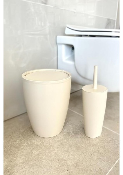2li Banyo Aksesuarı-Bej