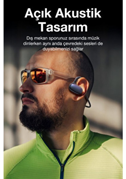 IX-E33 Kablosuz Bluetooth Sporcu Kulaklığı Suya Dayanıklı Aktif Gürültü Önleme Özelliğiyle