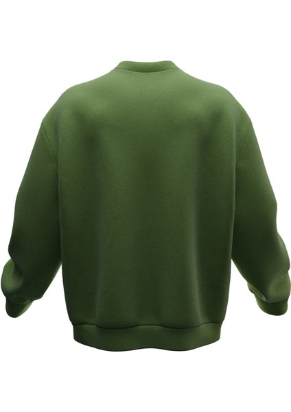 Selçuklu Kartalı Baskılı Oversıze Sweatshırt (Unısex) modelleri