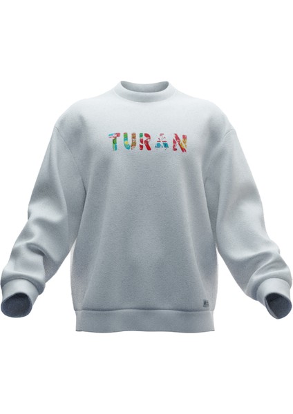 Turan V2 Baskılı Oversıze Sweatshırt (Unısex)