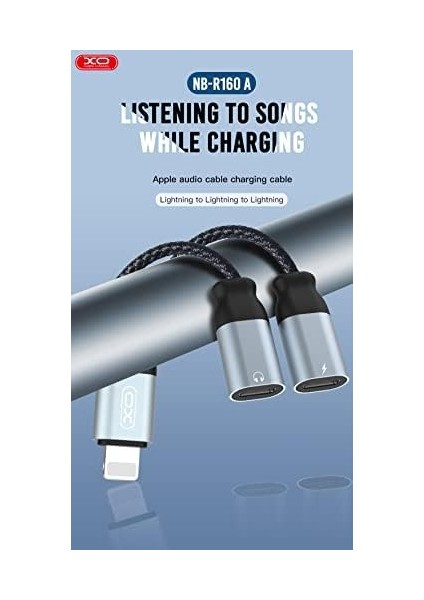 Xo Type-C To Type-C + 3.5mm Aux Ses ve Şarj Adaptör – Telligent Audio Chip, Aynı Anda Müzik ve Şarj, Hd Ses Kalitesi, Örgü Kaplama, Dayanıklı Tasarım, NB-R160B, Siyah fiyatları