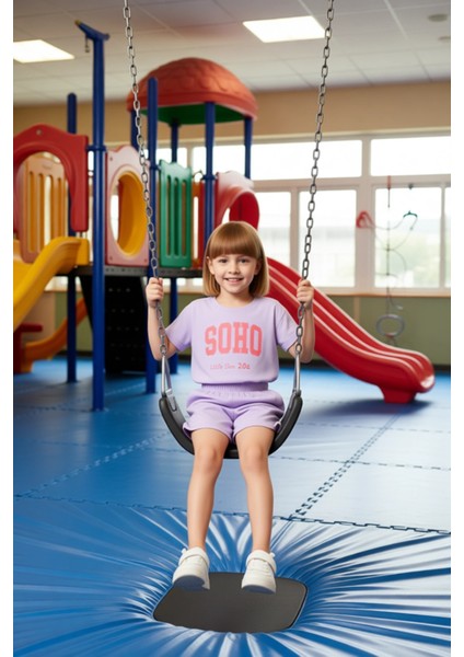 Kız Çocuk Pamuklu Slogan Baskılı Rahat Kesim Kısa Kollu Takım Kaliteli Şık Rahat modelleri