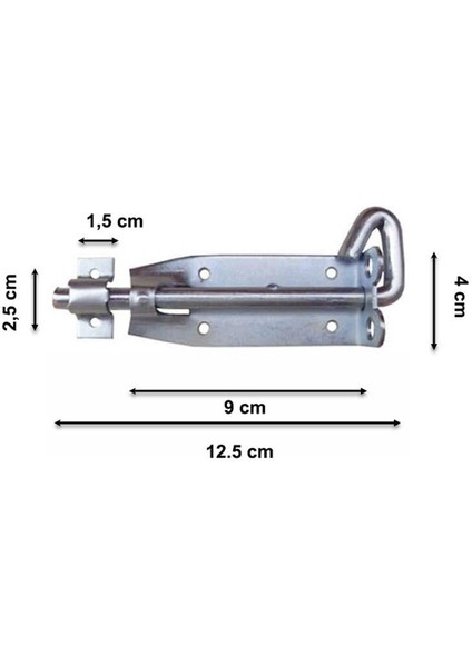 Kilitli Sürgü No 2