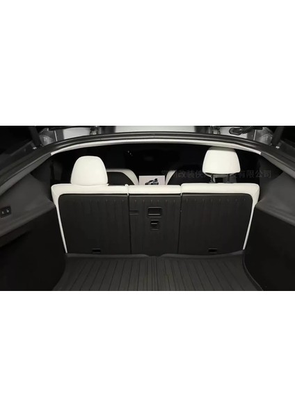 Tesla Model Y Için Uyumlu Bagaj Havuzu ve Koltuk Arkası Koruma Tek Parça modelleri