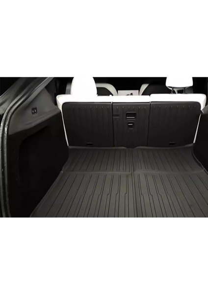 Tesla Model Y Için Uyumlu Bagaj Havuzu ve Koltuk Arkası Koruma Tek Parça fırsatları